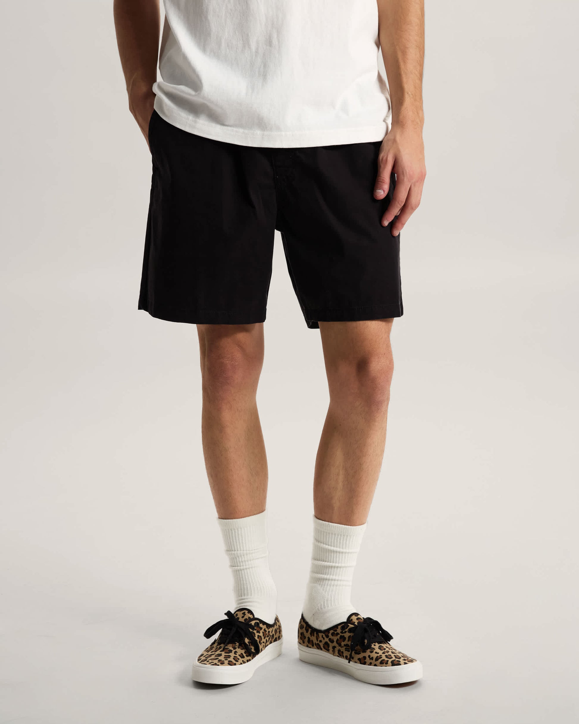 Vans Shorts Range Relaxed Elastic Nero