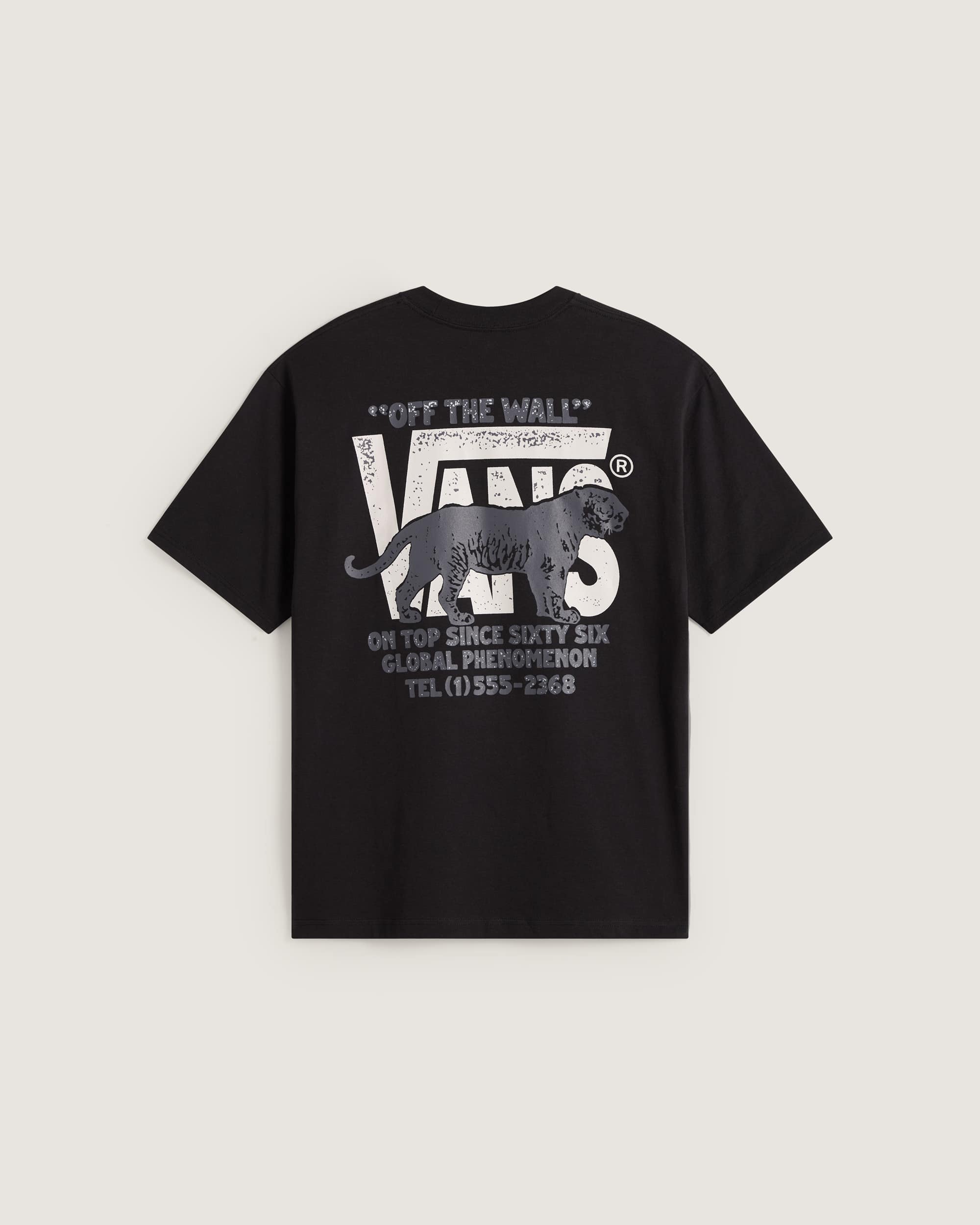 Vans T-Shirt Awaken Tiger Nero