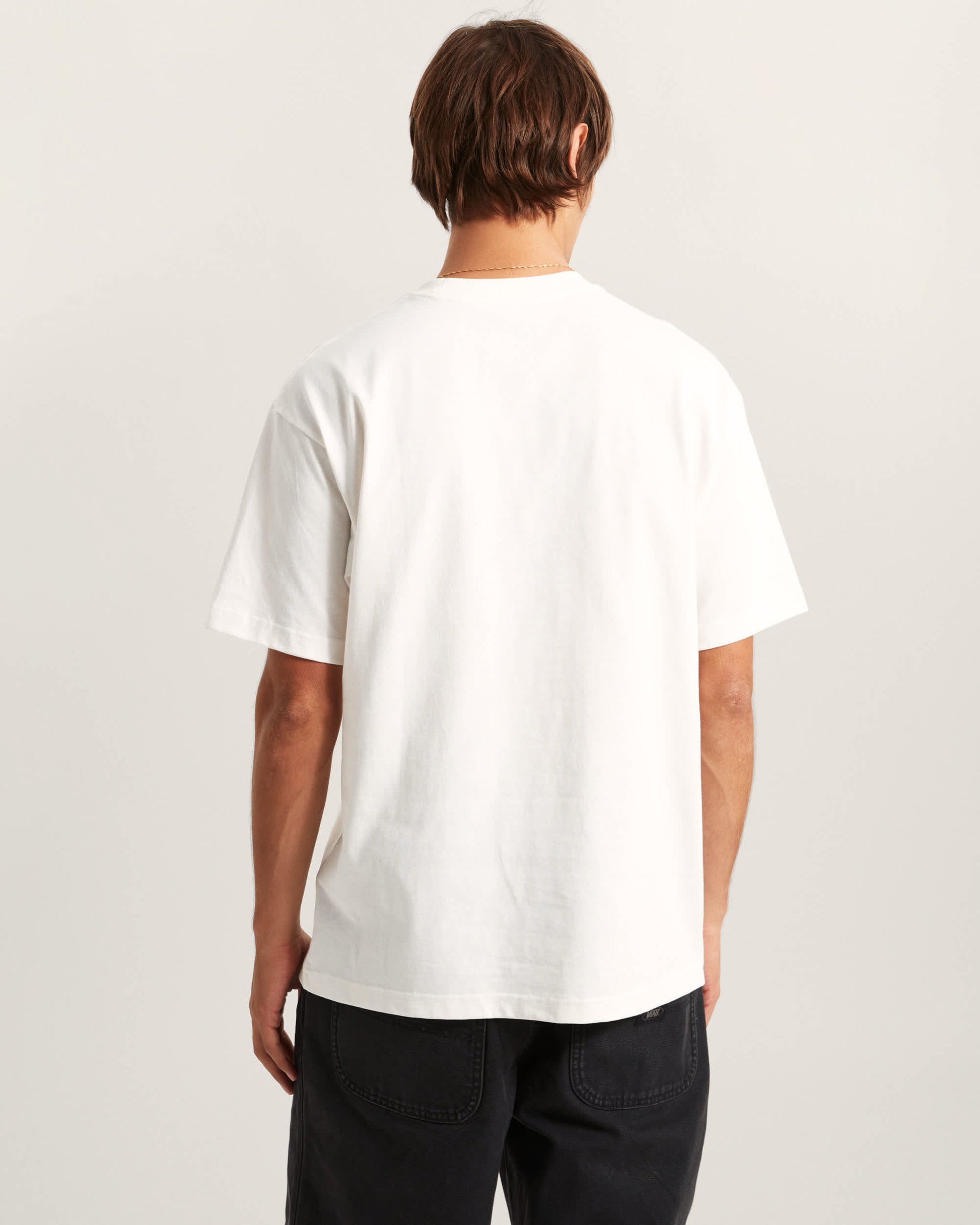 Vans T-Shirt Blocked Box Loose Bianco
