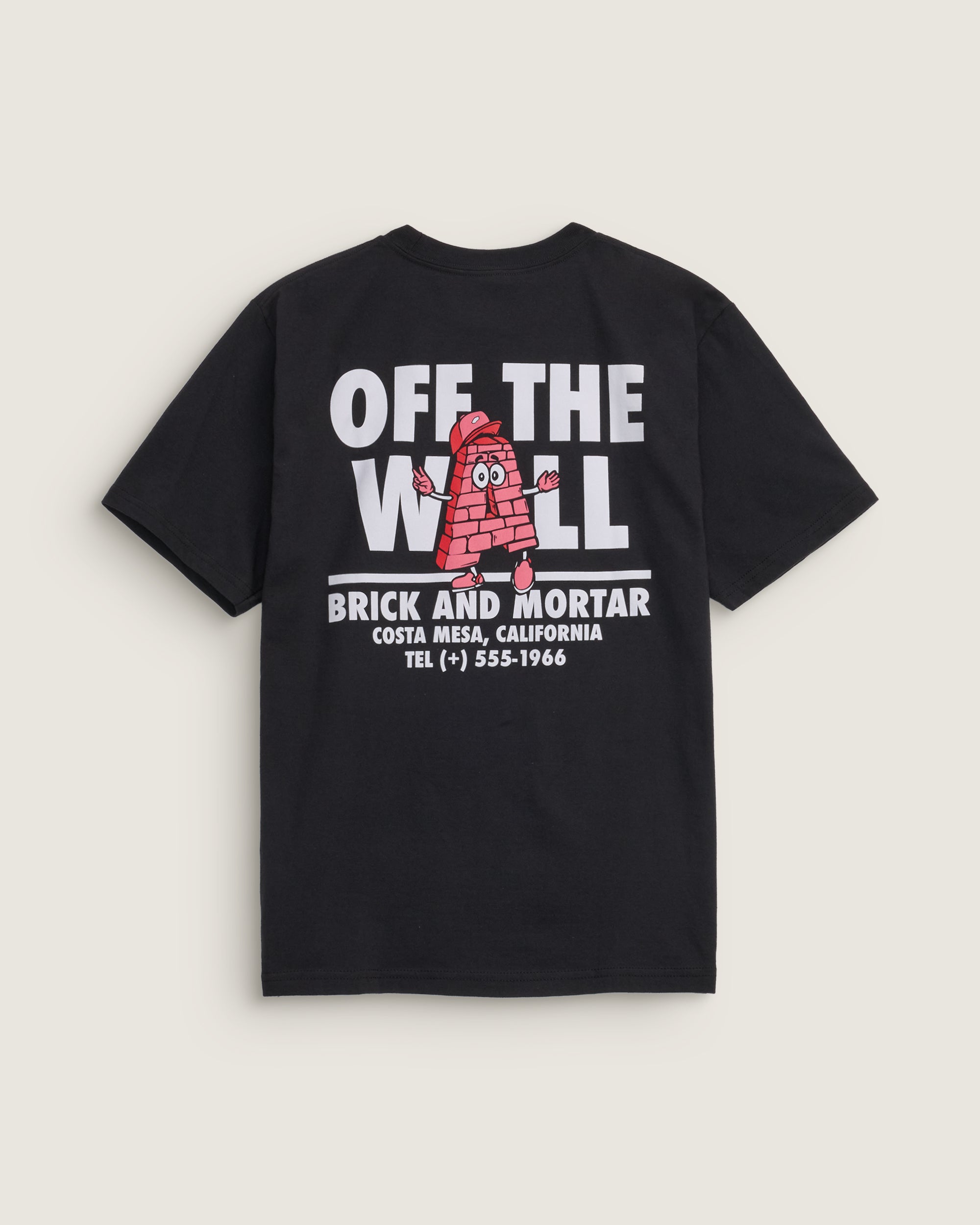 Vans T-Shirt Brick and Mortar Nero