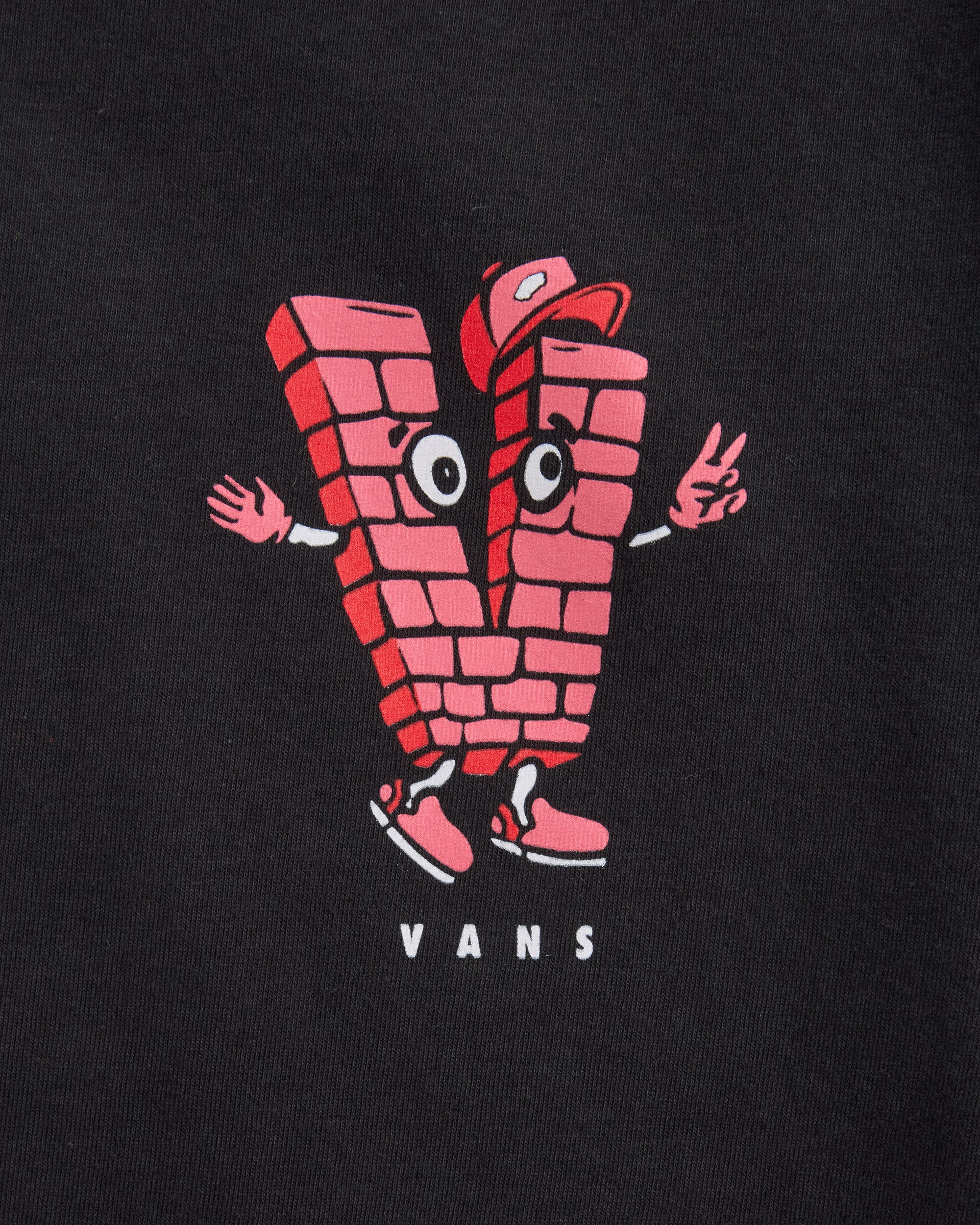 Vans T-Shirt Brick and Mortar Nero