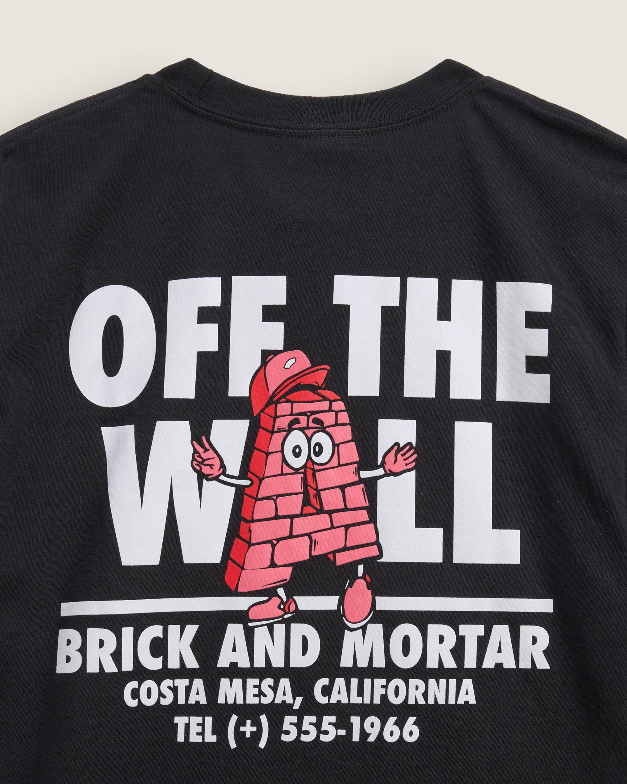 Vans T-Shirt Brick and Mortar Nero