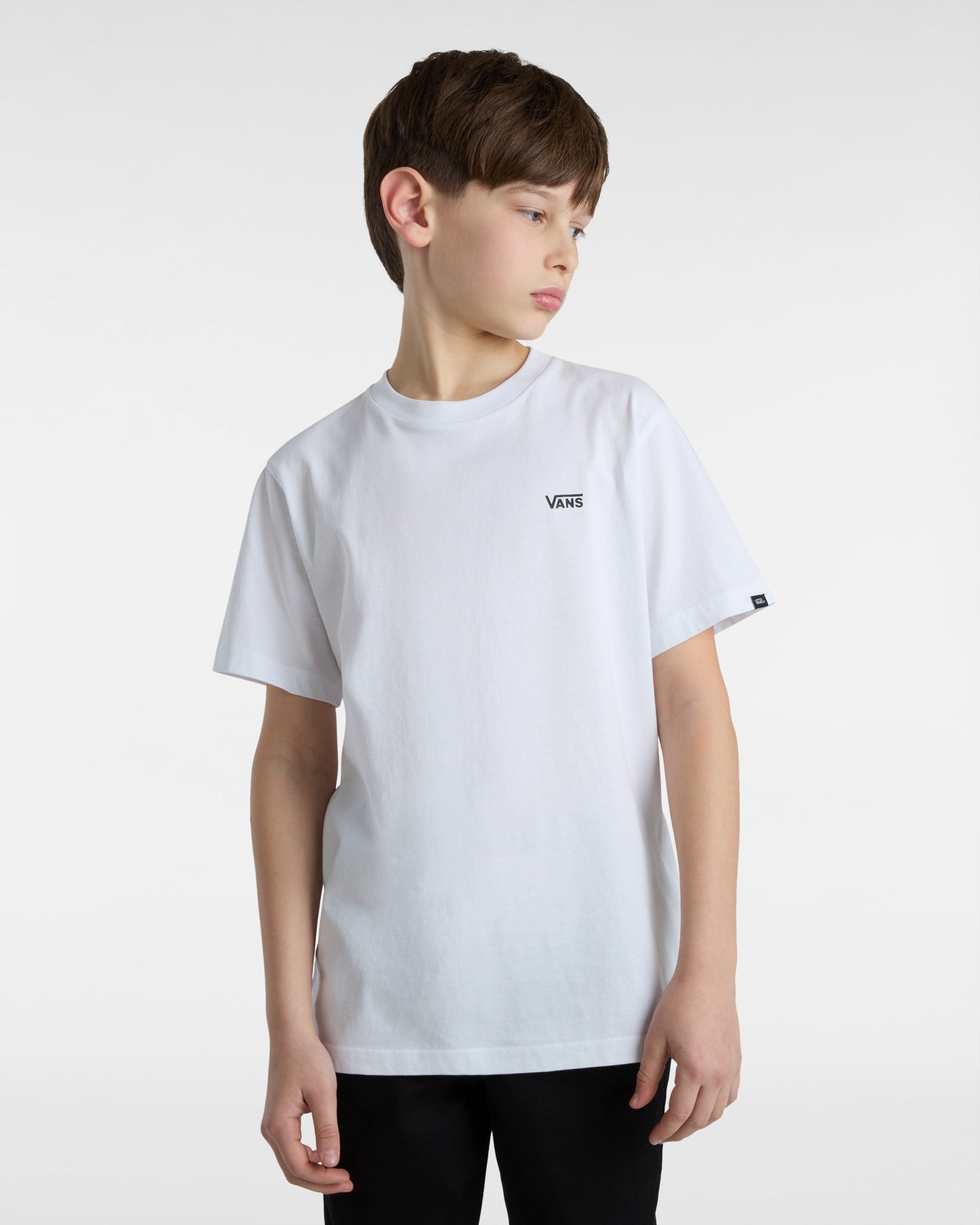 Vans T-Shirt By Left Chest Tee Bianco