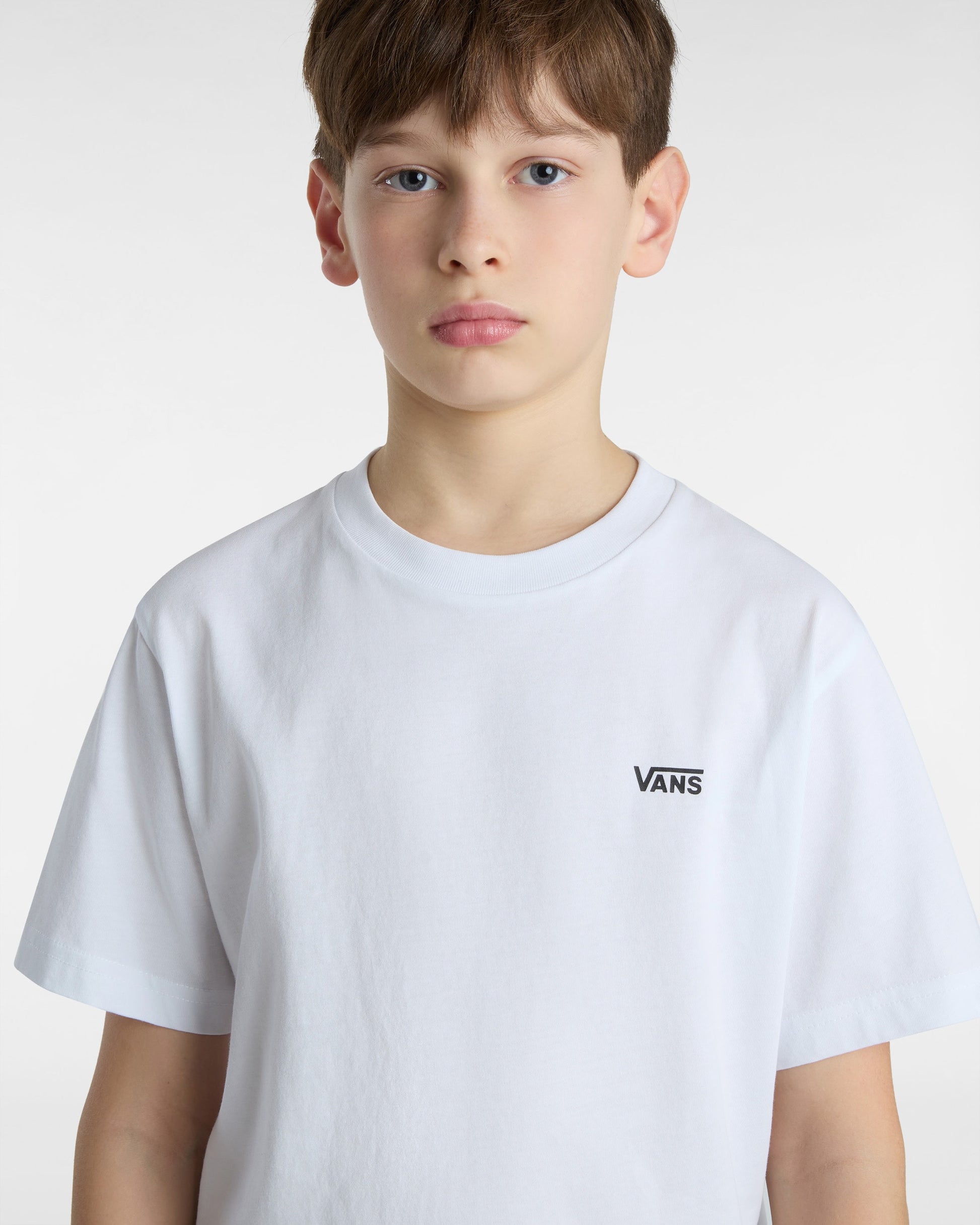 Vans T-Shirt By Left Chest Tee Bianco