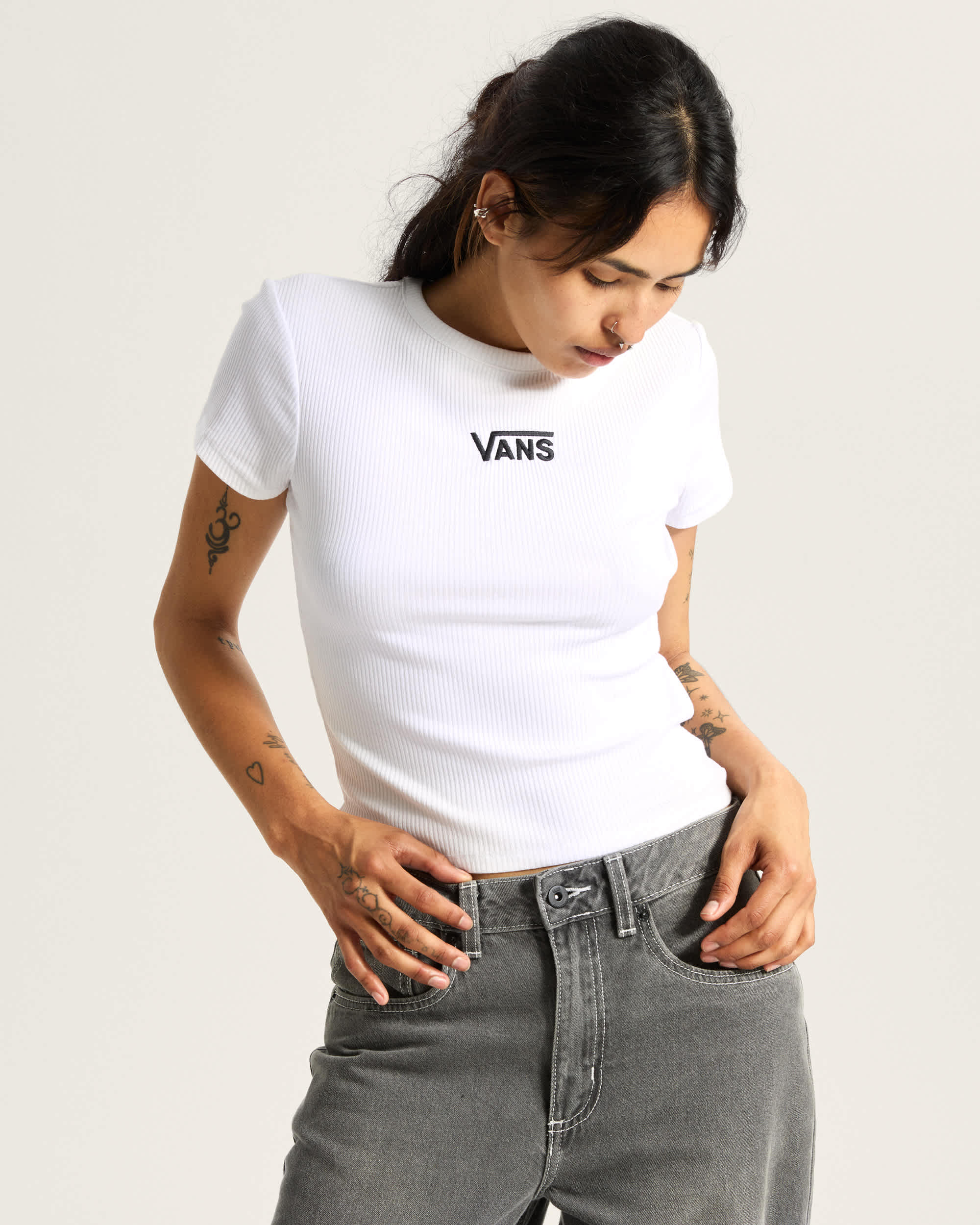 Vans T-Shirt Cameron Bianco