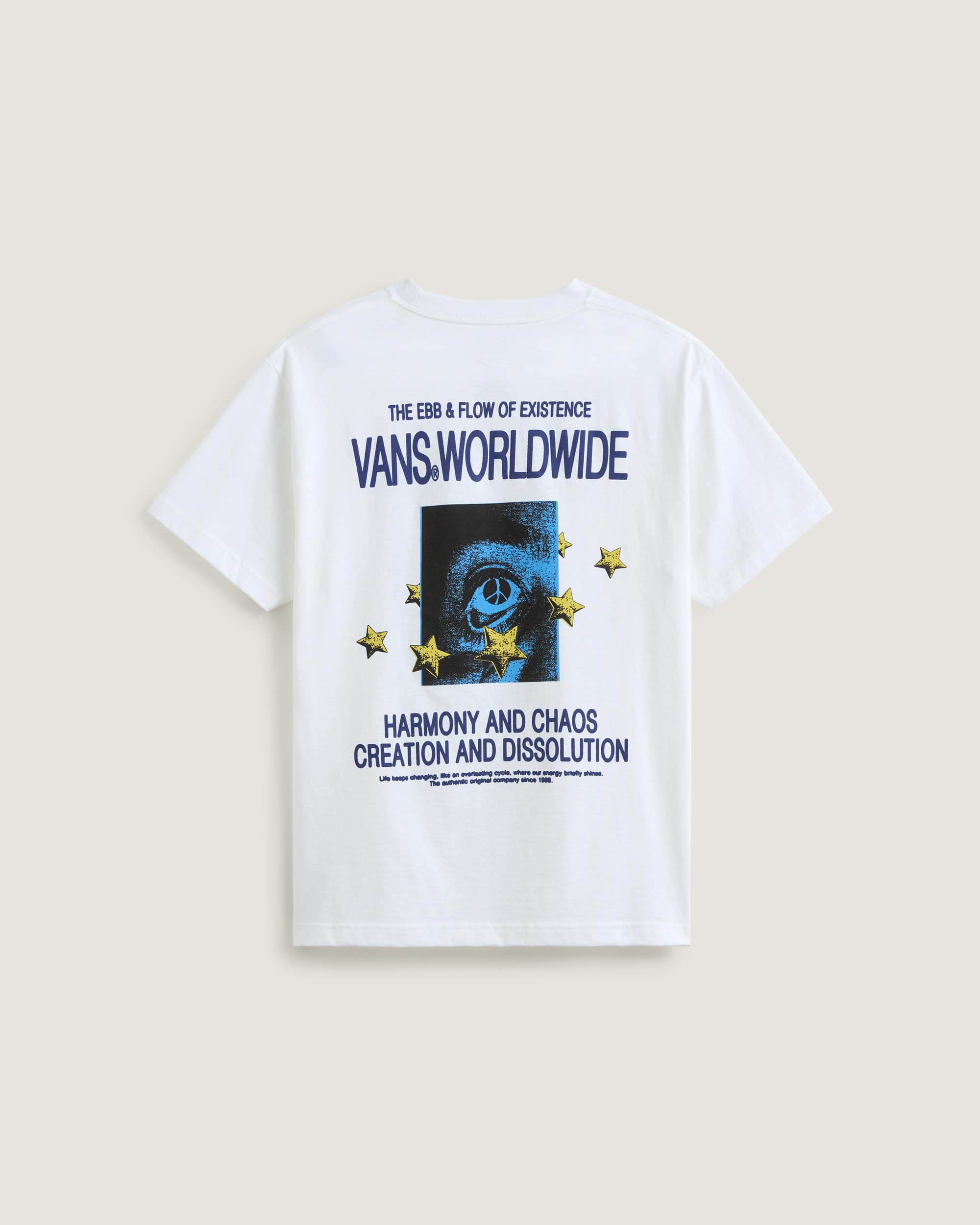 Vans T-Shirt Chaos Bianco