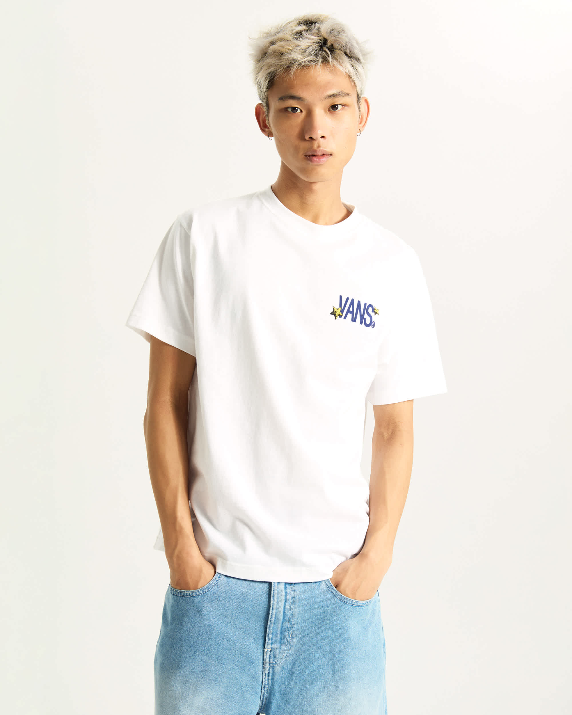 Vans T-Shirt Chaos Bianco