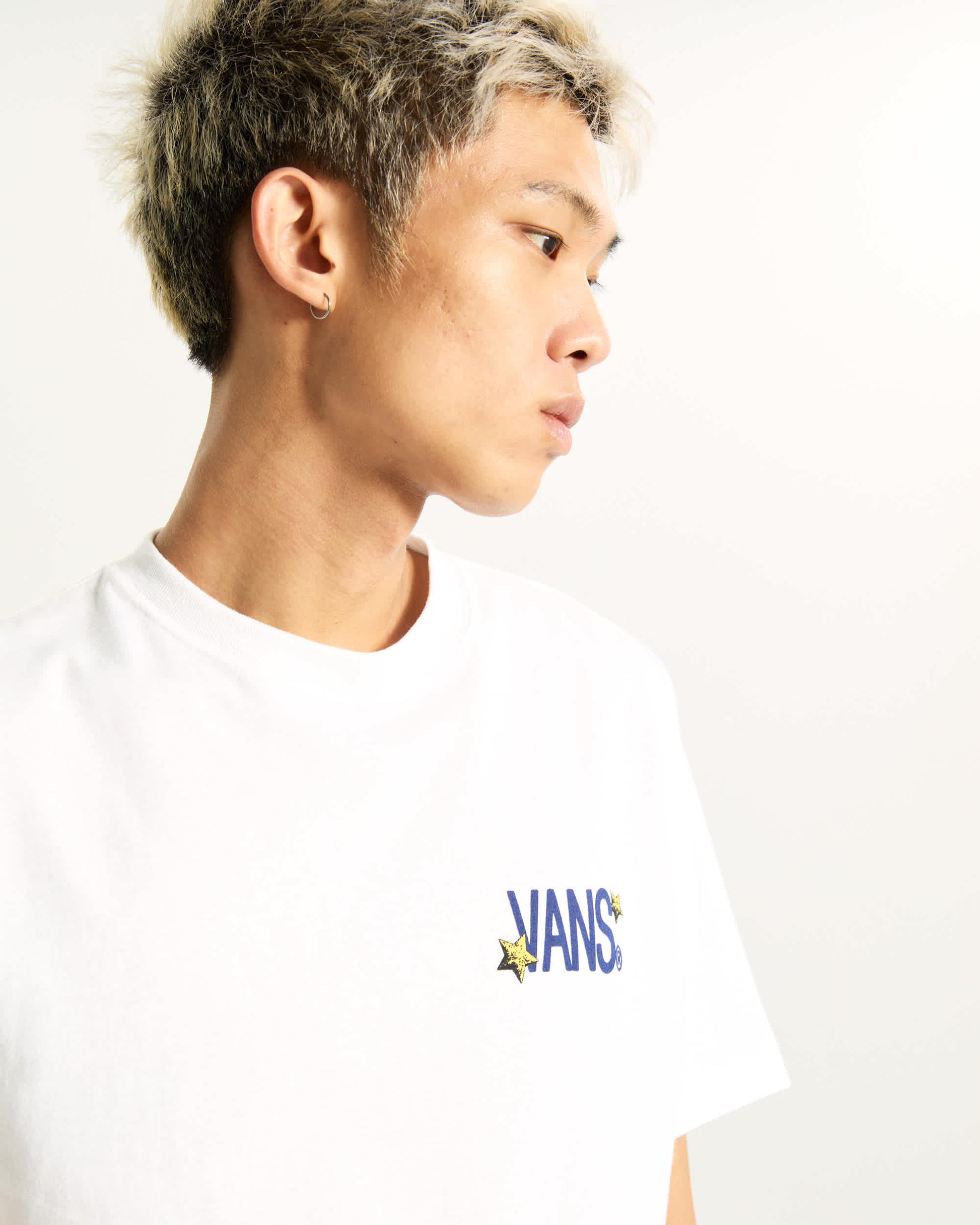 Vans T-Shirt Chaos Bianco