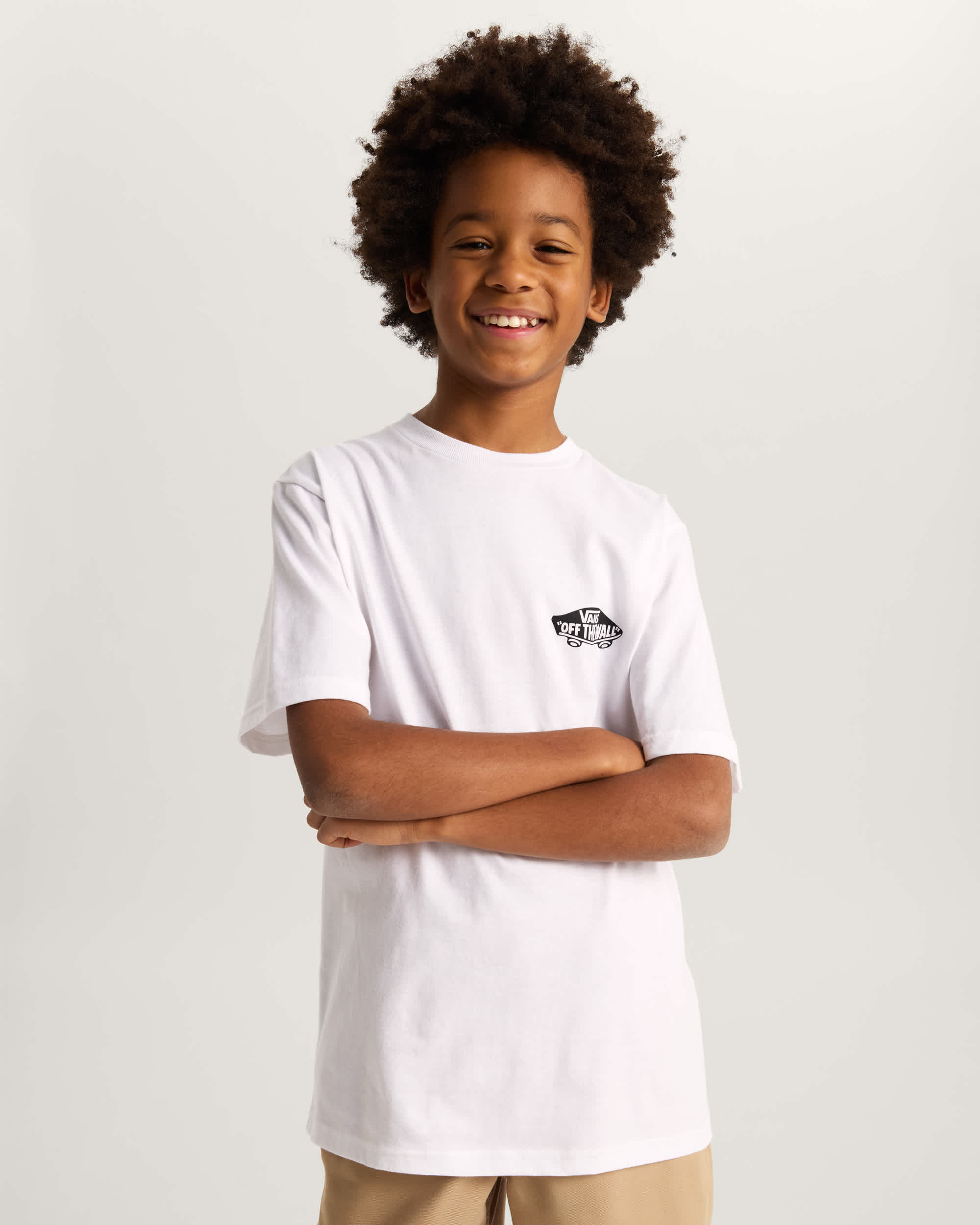 Vans T-Shirt Double Standard Bianco