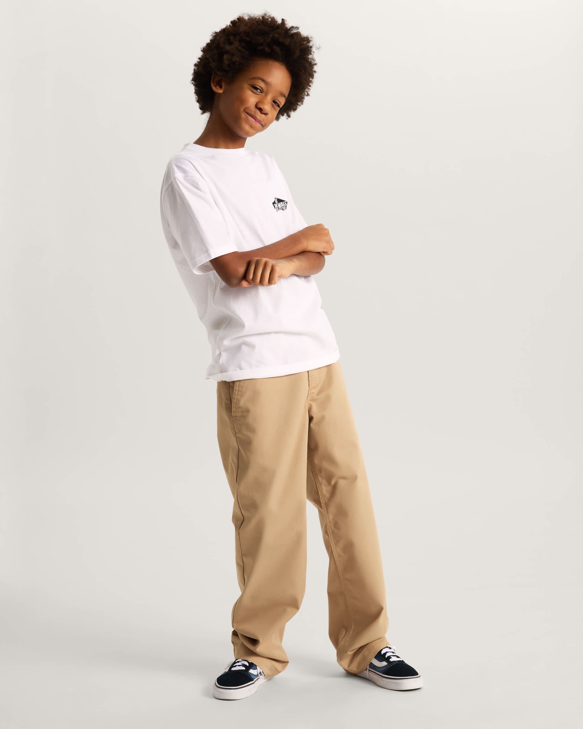 Vans T-Shirt Double Standard Bianco