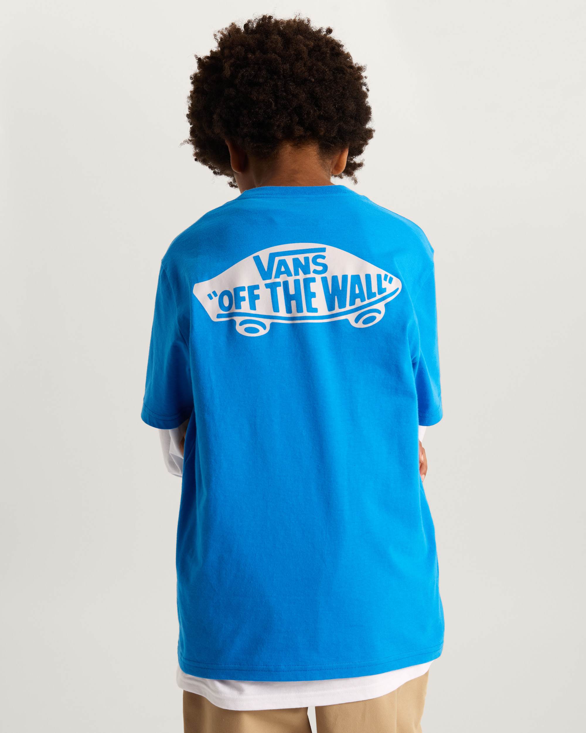 Vans T-Shirt Double Standard Blu