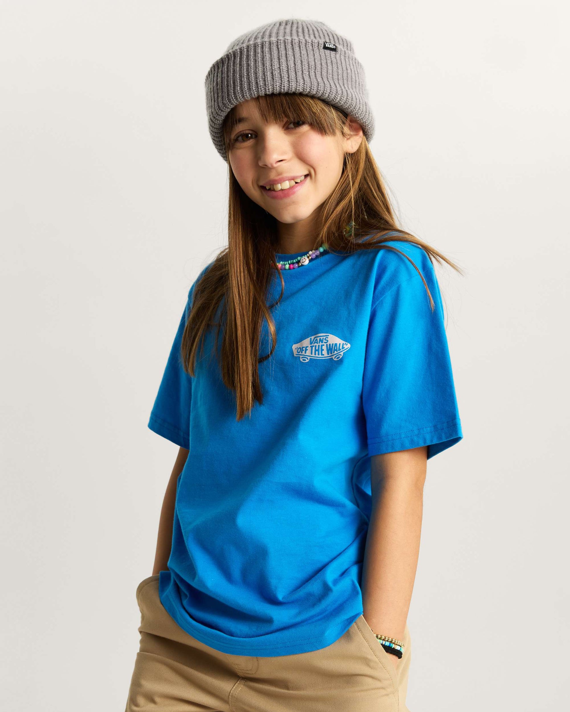 Vans T-Shirt Double Standard Blu