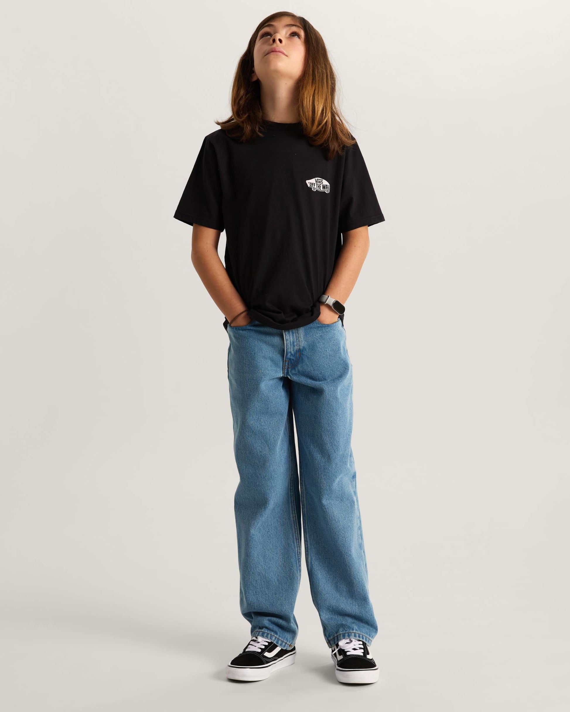 Vans T-Shirt Double Standard Nero
