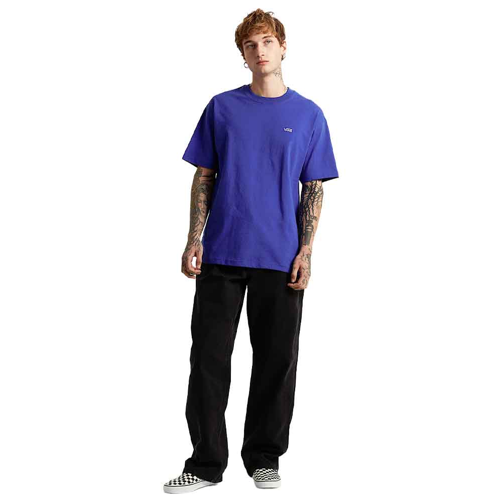 Vans T-Shirt Left Chest Blu