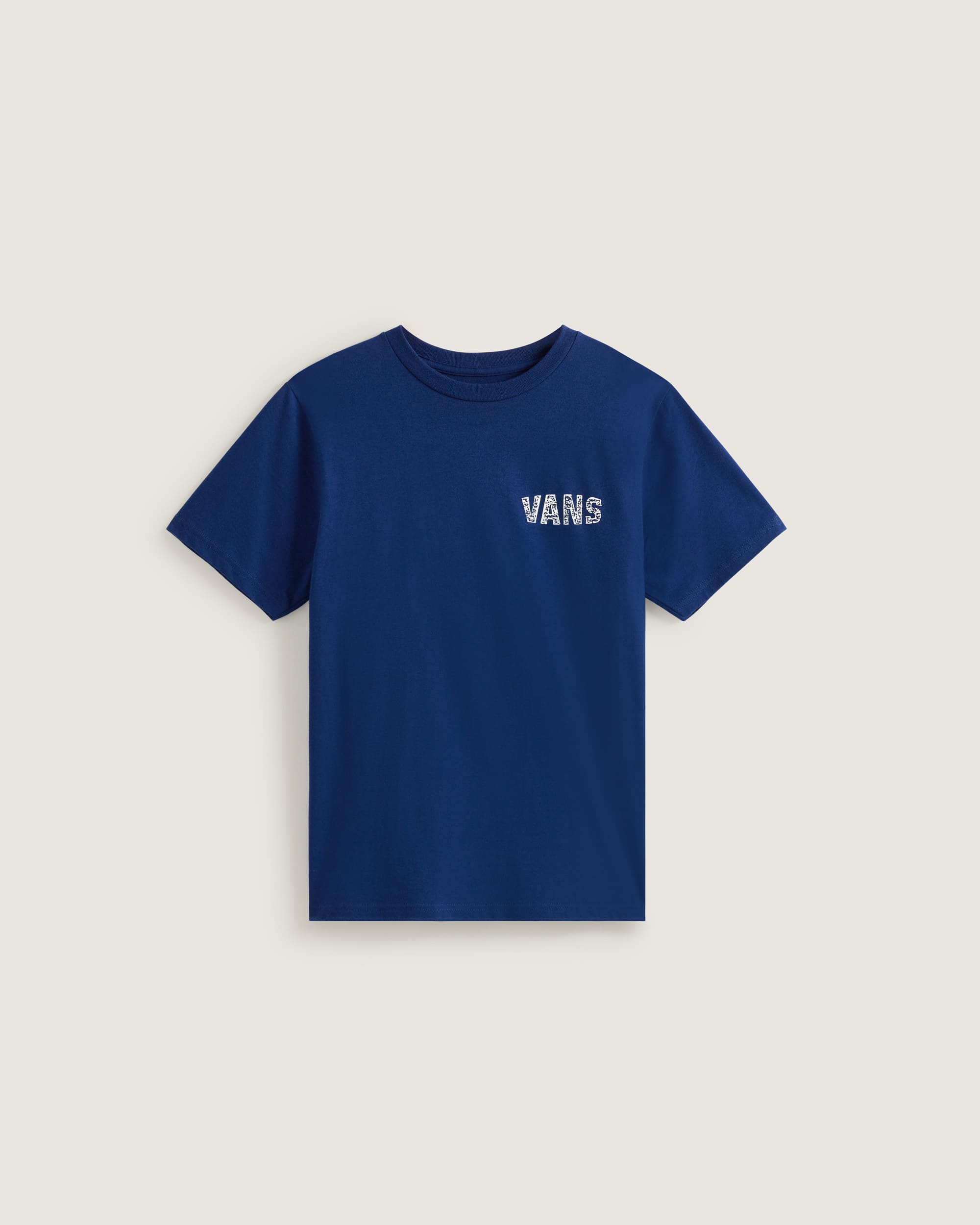 Vans T-Shirt Left Chest Logo Blu