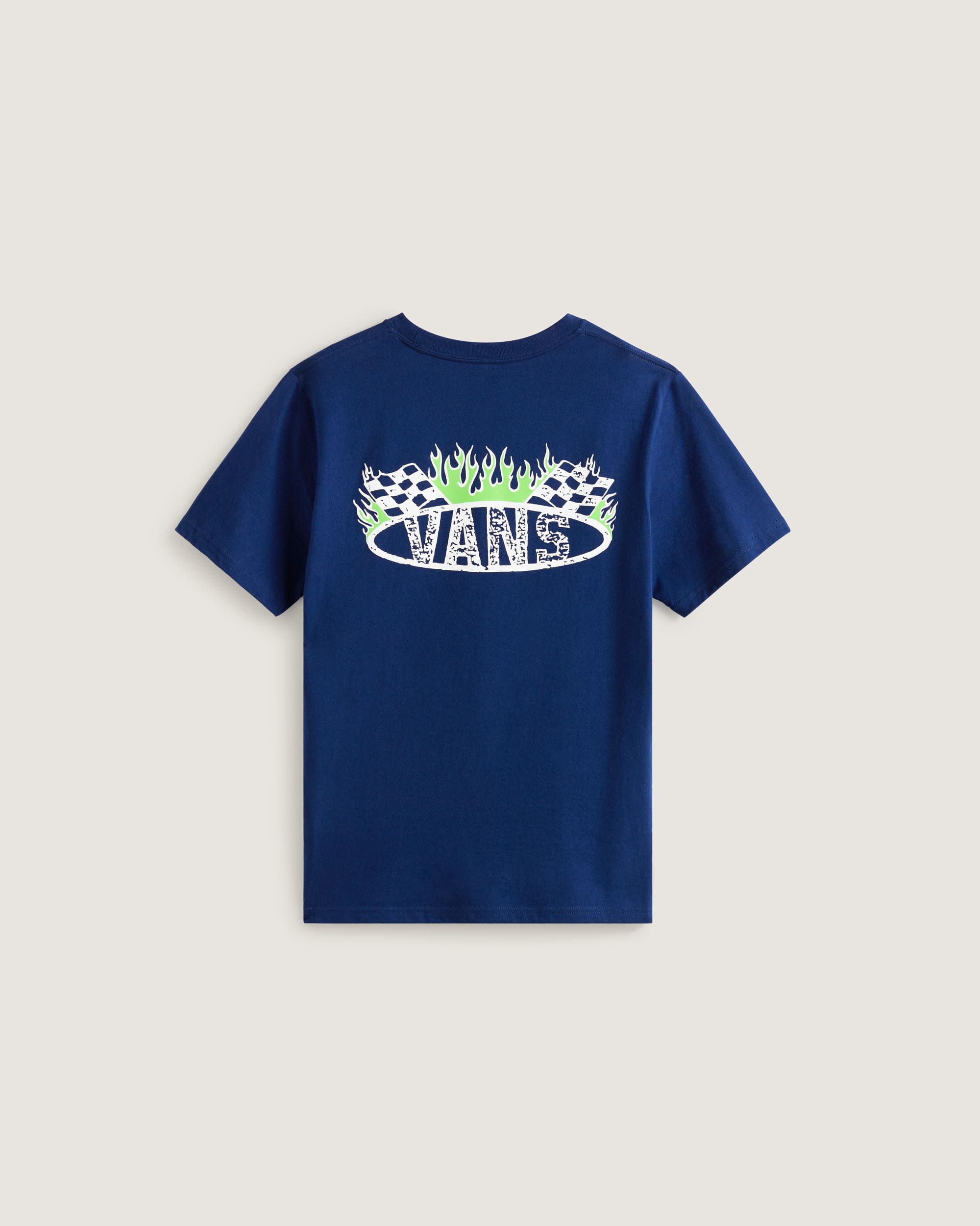 Vans T-Shirt Left Chest Logo Blu