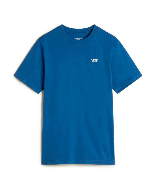 Vans T-Shirt Left Chest Logo Blu