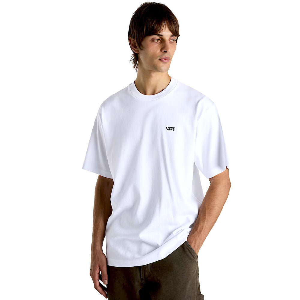 Vans T-Shirt Left Chest Bianco