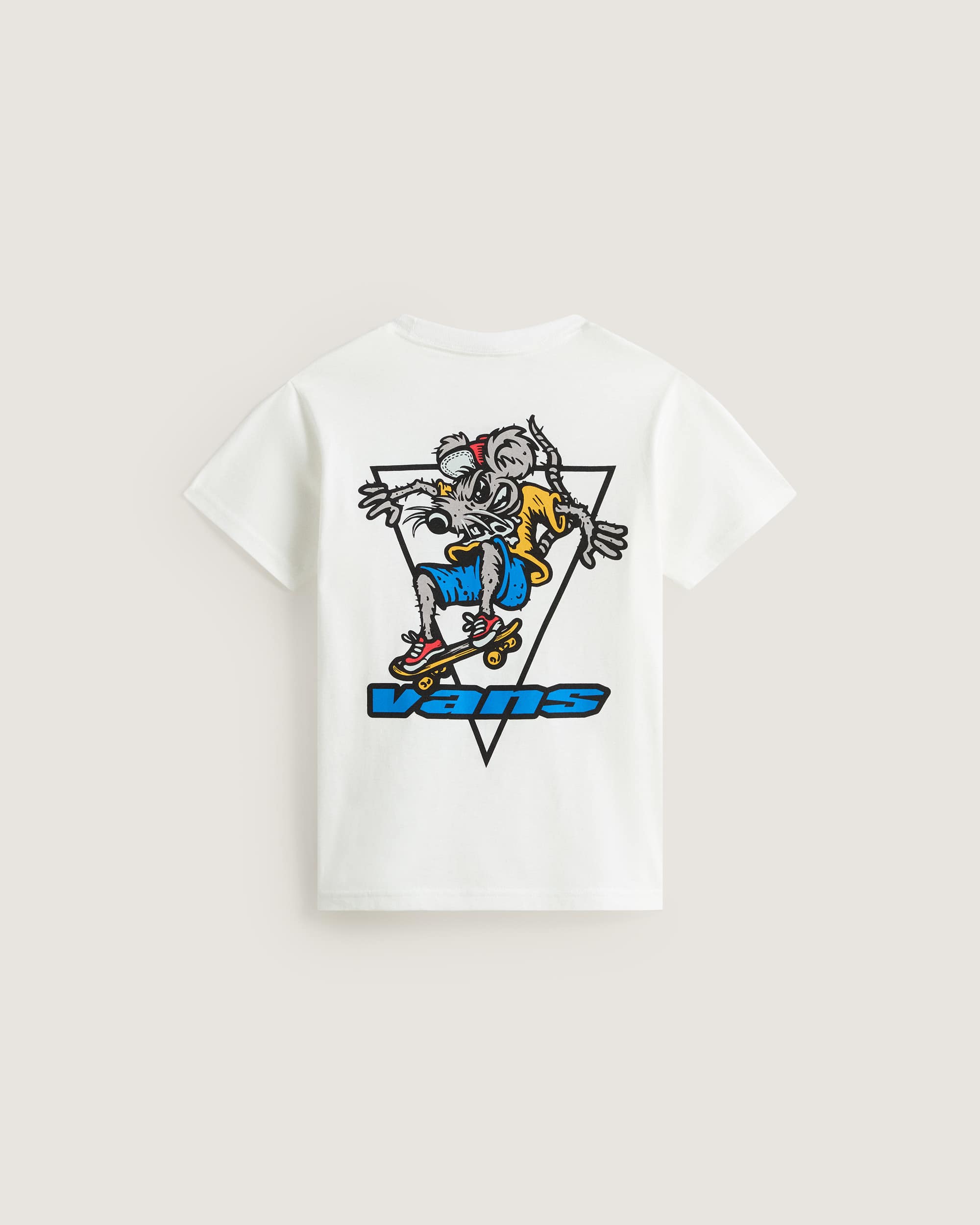Vans T-Shirt Little Kids Rad Rat Bianco