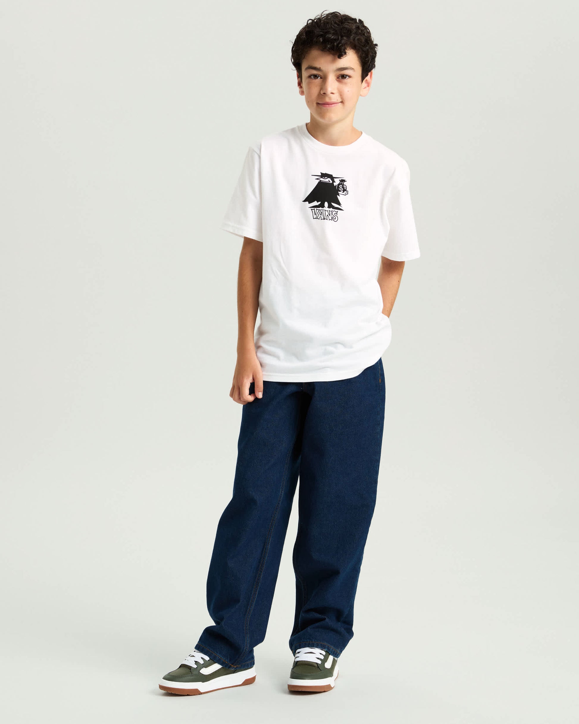 Vans T-Shirt Logo Bianco