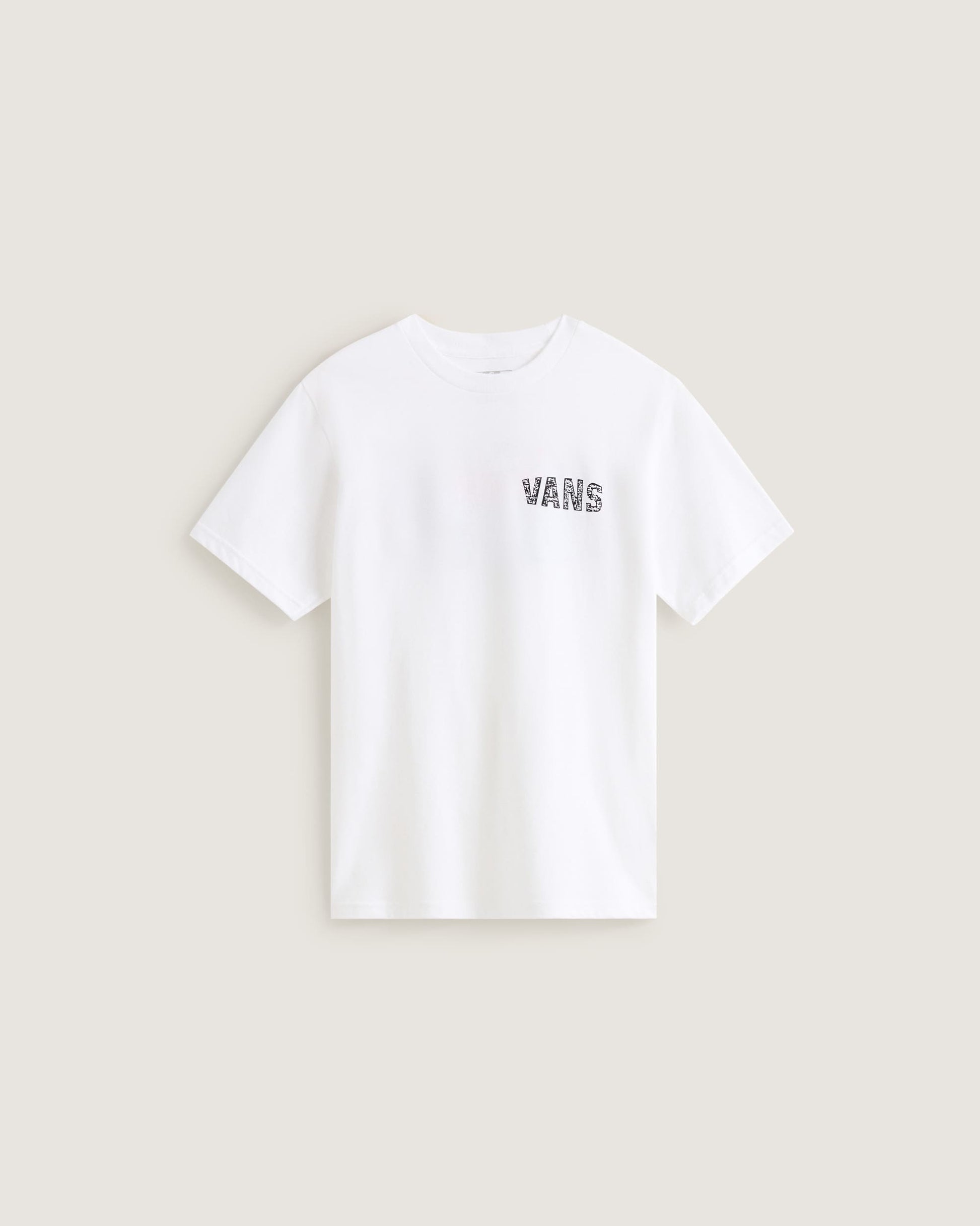 Vans T-Shirt Racing Flames Bianco