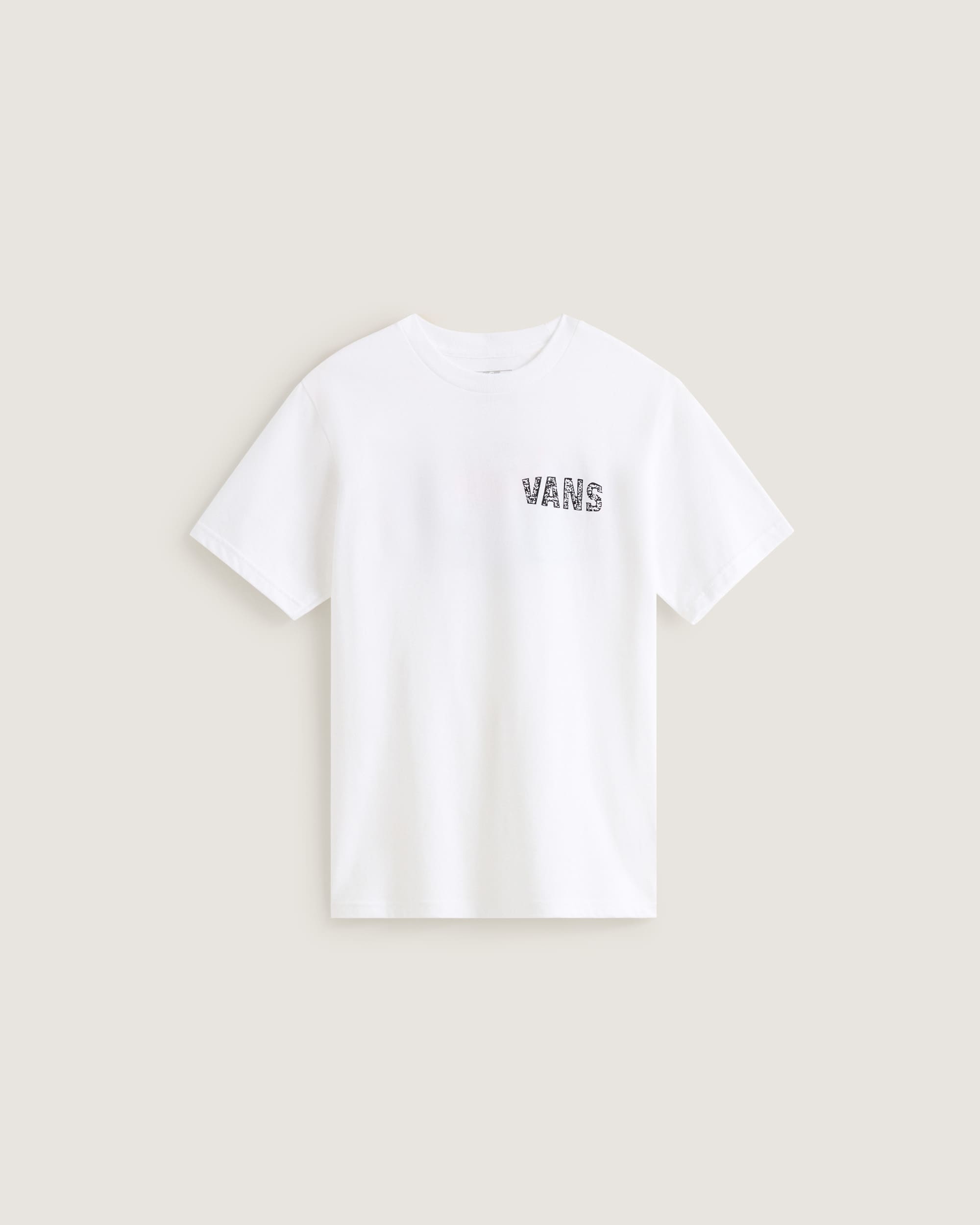Vans T-Shirt Racing Flames Bianco