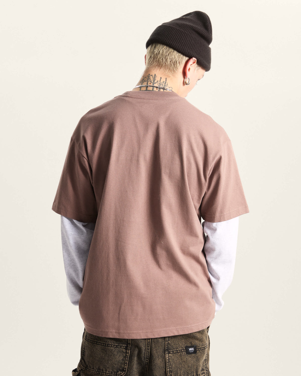 Vans T-Shirt Salton Loose Beige