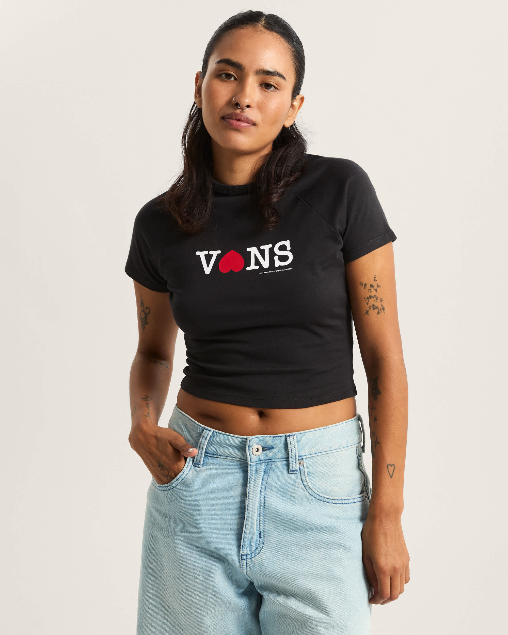 Vans T-Shirt Souvenir Baby Nero