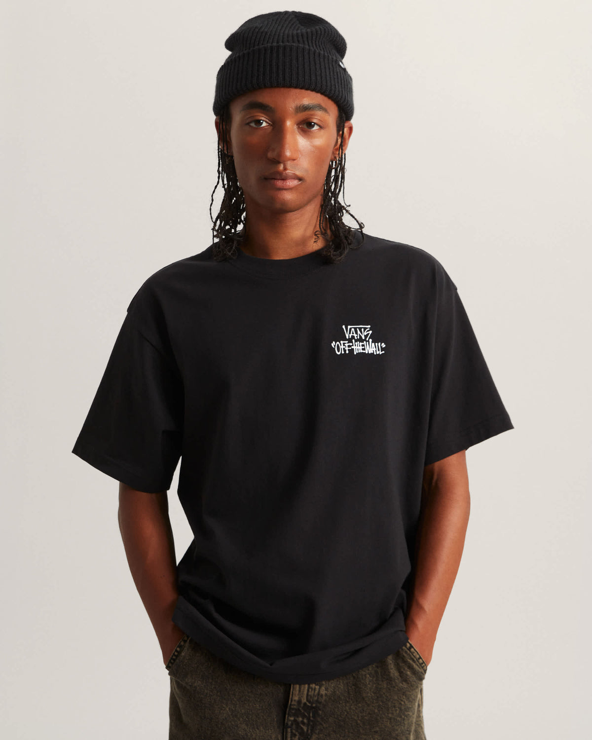 Vans T-Shirt Stomper Loose Fit Nero