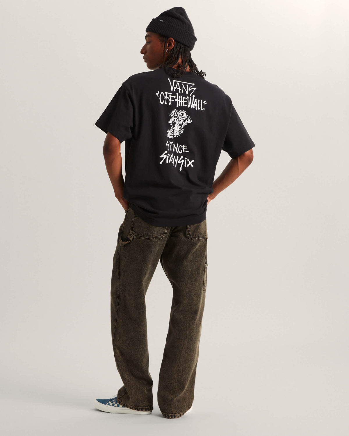 Vans T-Shirt Stomper Loose Fit Nero