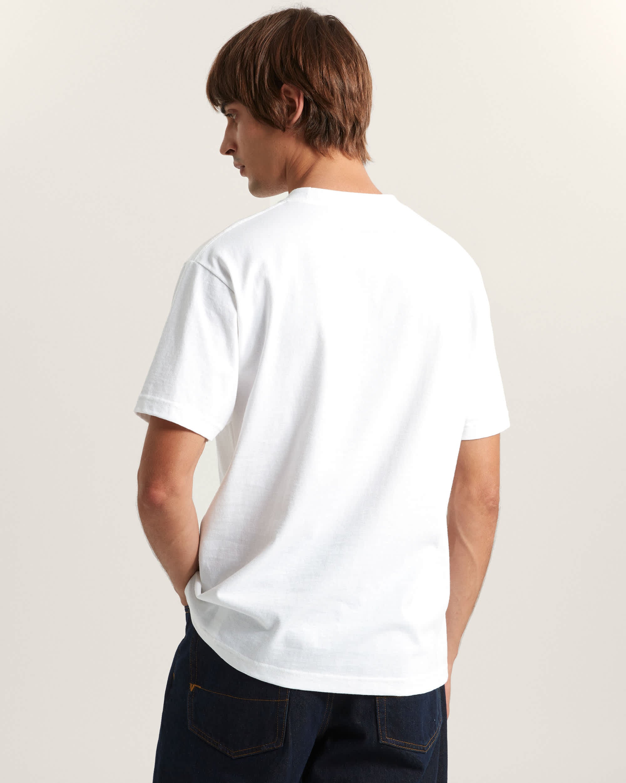 Vans T-Shirt Stretch Logo Bianco