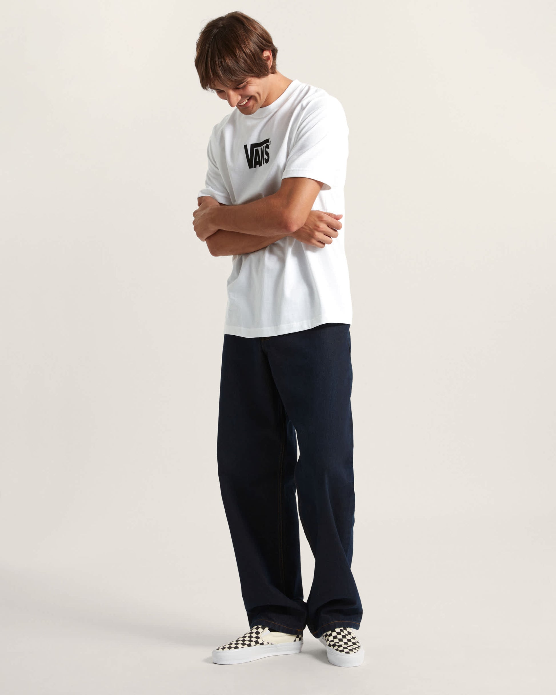 Vans T-Shirt Stretch Logo Bianco