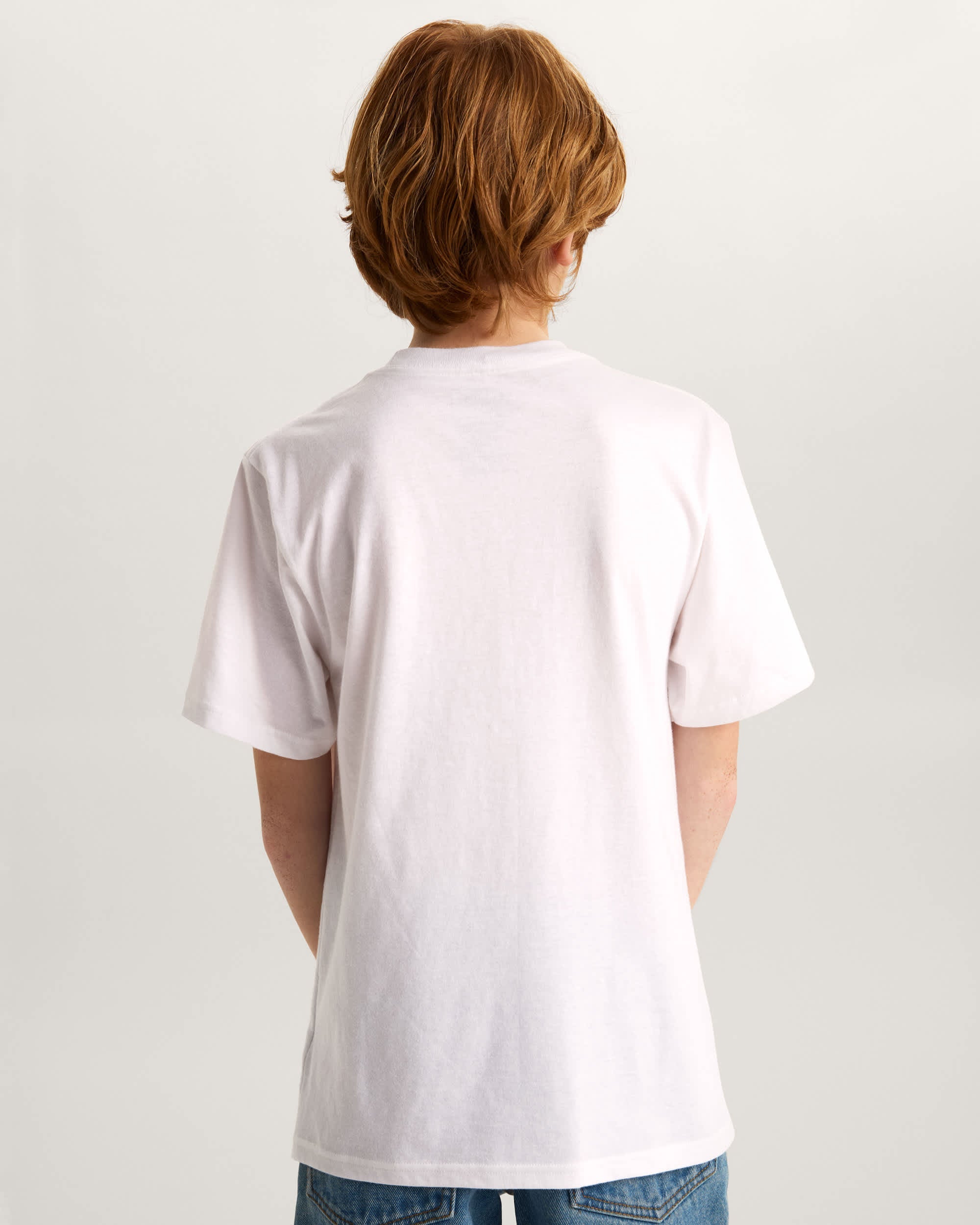T-Shirt Stretch Logo - Bianco