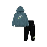 Tuta Sportswear Oversize Fleece Bambino - Nero