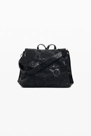 Zaino Medio Paisley - Nero